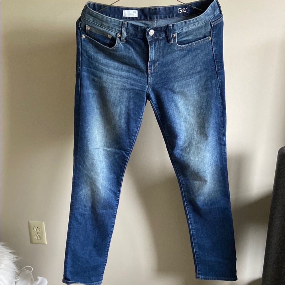 GAP Blue Straight Leg Jeans Versatile Everyday Wear